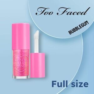*🆕*NEW* TOO FACED |FULL| Bubblegum - Kissing Jelly Non-Sticky Lip Oil Gloss